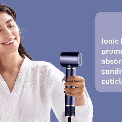 5 in 1 Ionic Coanda Blow Dryer - Aluminum Hot Air Styler